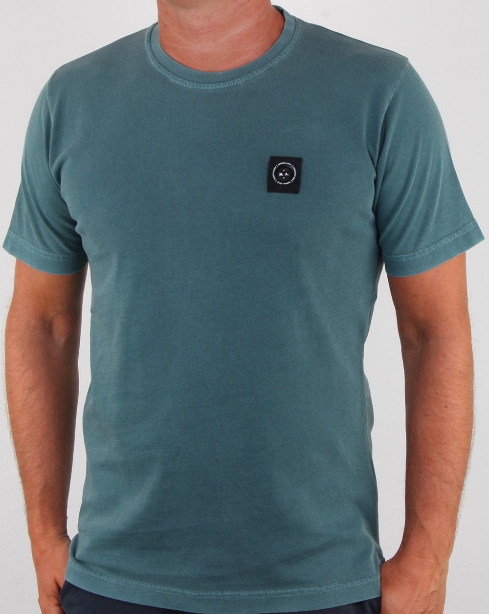 Marshall Artist Garment Dyed T-Shirt Grün