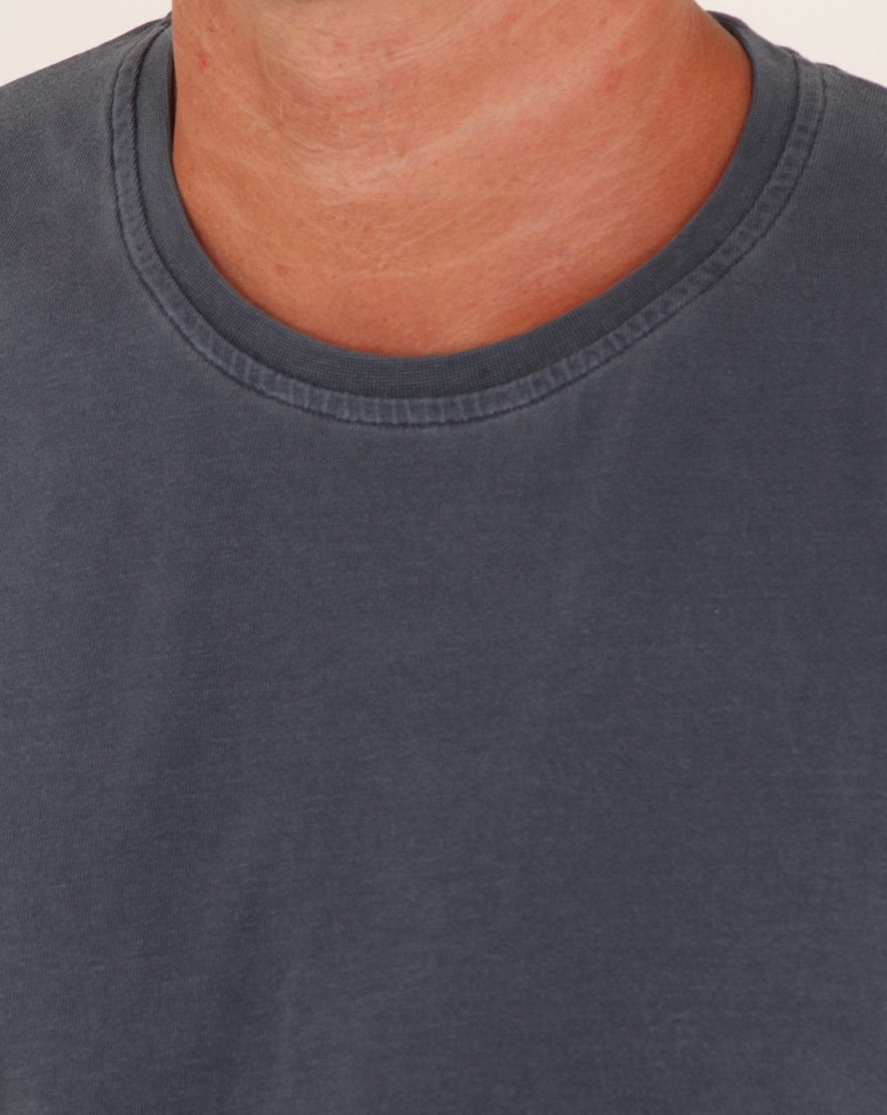 Marshall Artist – Garment Dyed – Langarm-T-Shirt in Marineblau