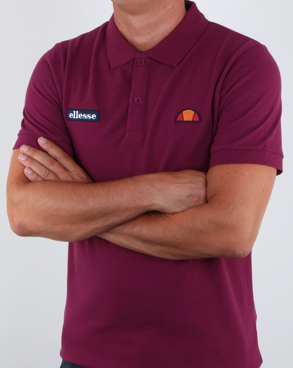 Ellesse Heritage Poloshirt Lila