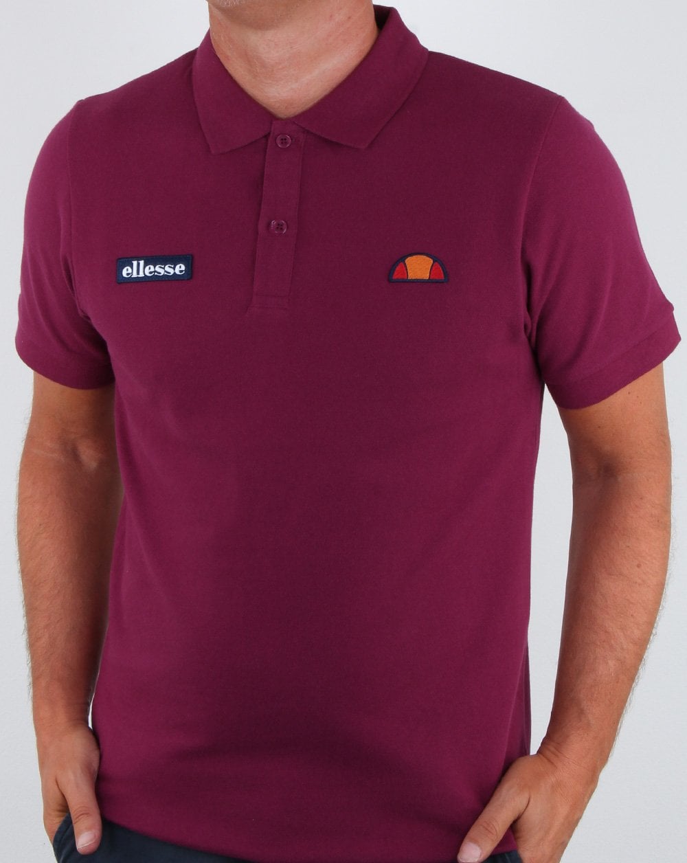 Ellesse Heritage Poloshirt Lila