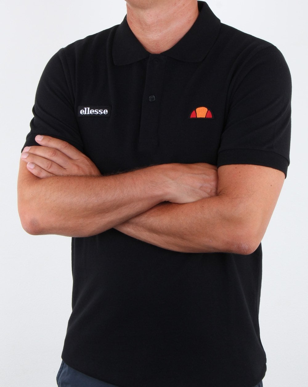 Ellesse Heritage Poloshirt Schwarz