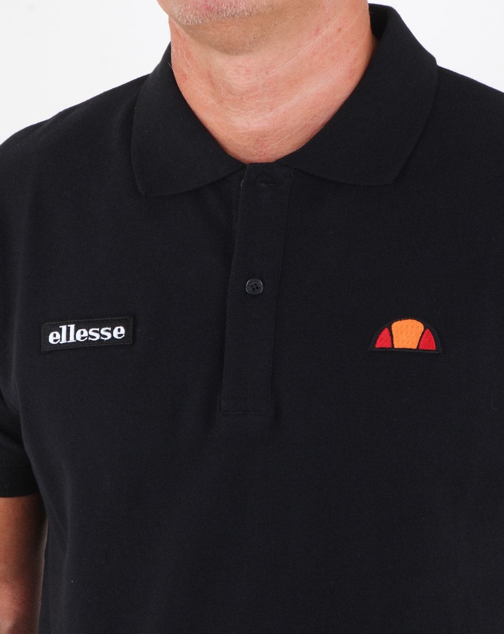Ellesse Heritage Poloshirt Schwarz