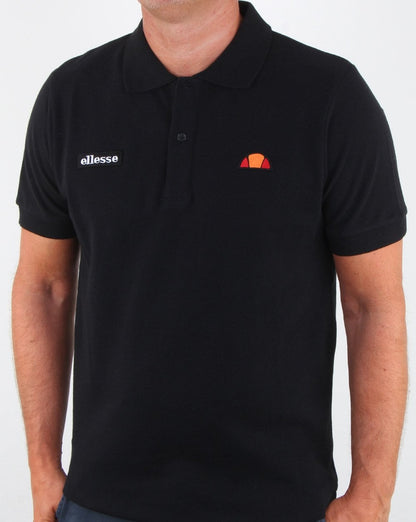 Ellesse Heritage Poloshirt Schwarz