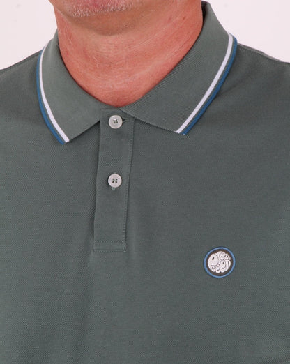 Pretty Green Barton Poloshirt Grün