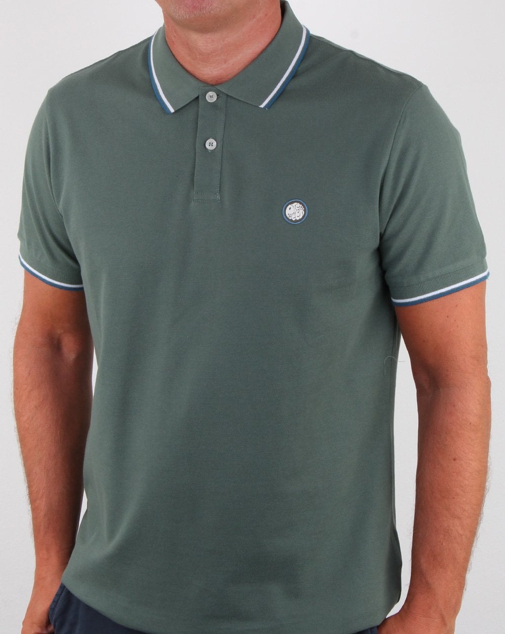 Pretty Green Barton Poloshirt Grün