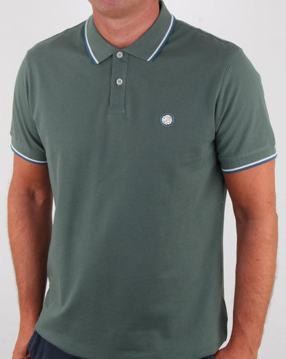 Pretty Green Barton Poloshirt Grün