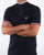 Pretty Green Faraday Zip T-shirt Navy