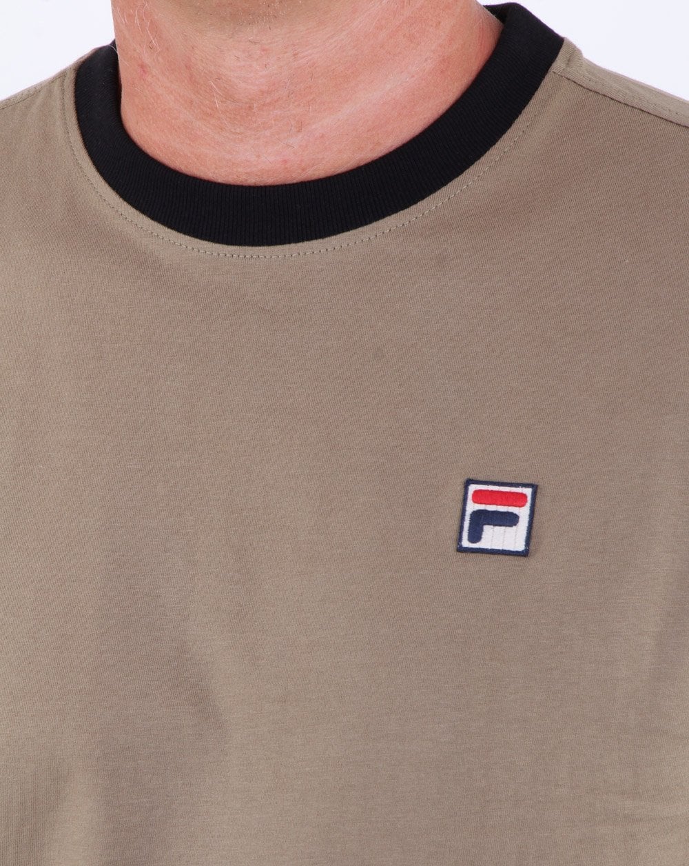 Fila Vintage Ringer T-Shirt Drygrass