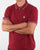 Fila Vintage Tipped Polo Shirt Tibetan Red