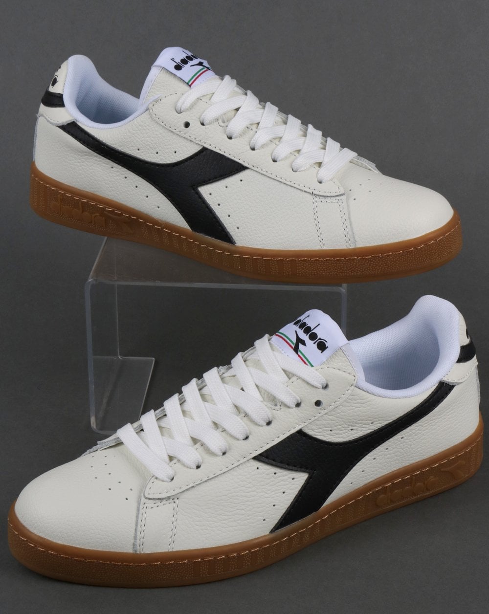 Diadora Game L Low Sneaker Weiß/Schwarz