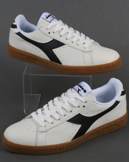 Diadora Game L Low Sneaker Weiß/Schwarz