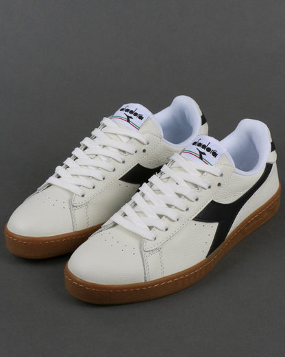 Diadora Game L Low Sneaker Weiß/Schwarz