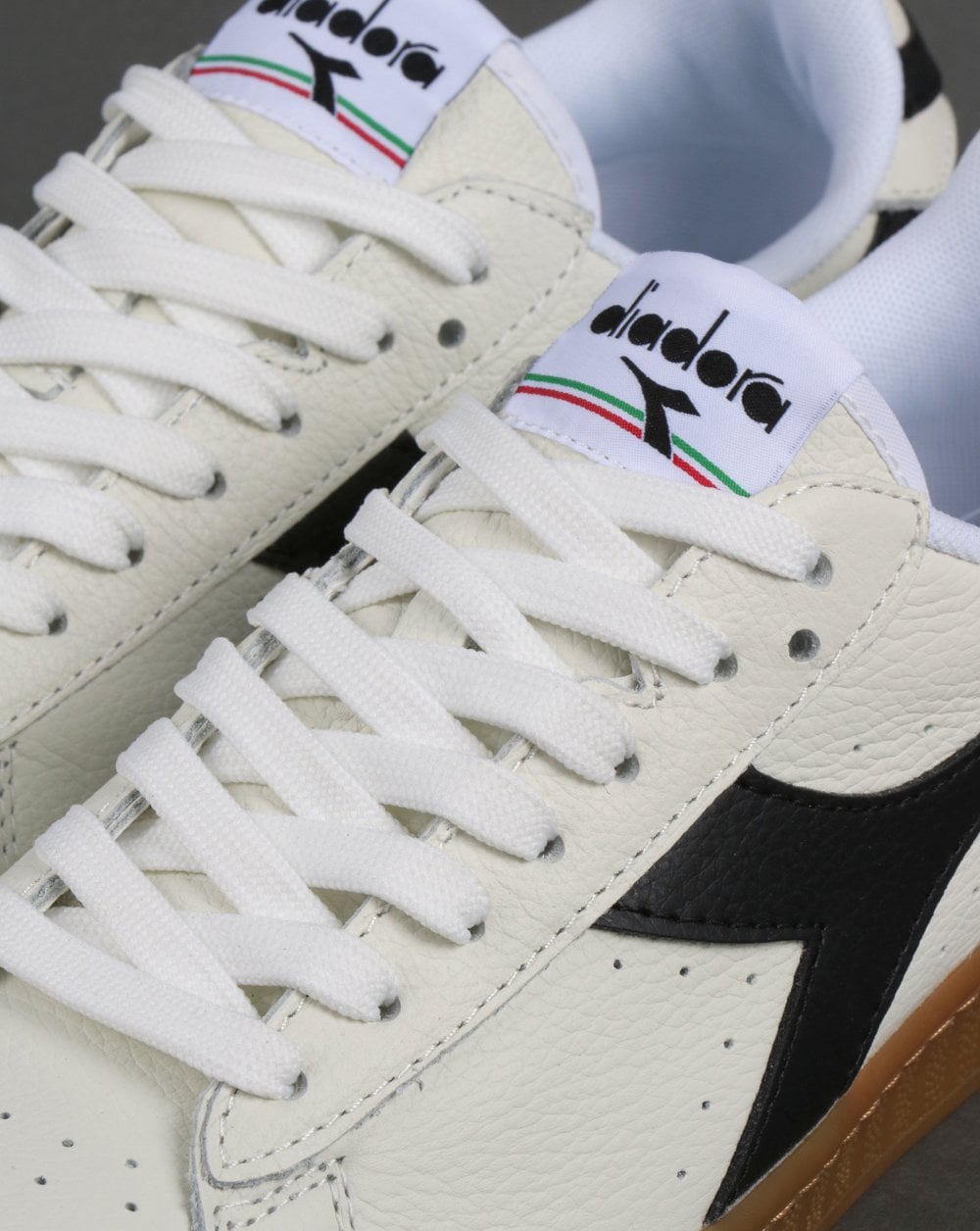 Diadora Game L Low Sneaker Weiß/Schwarz