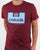 Weekend Offender Casuals T Shirt Claret
