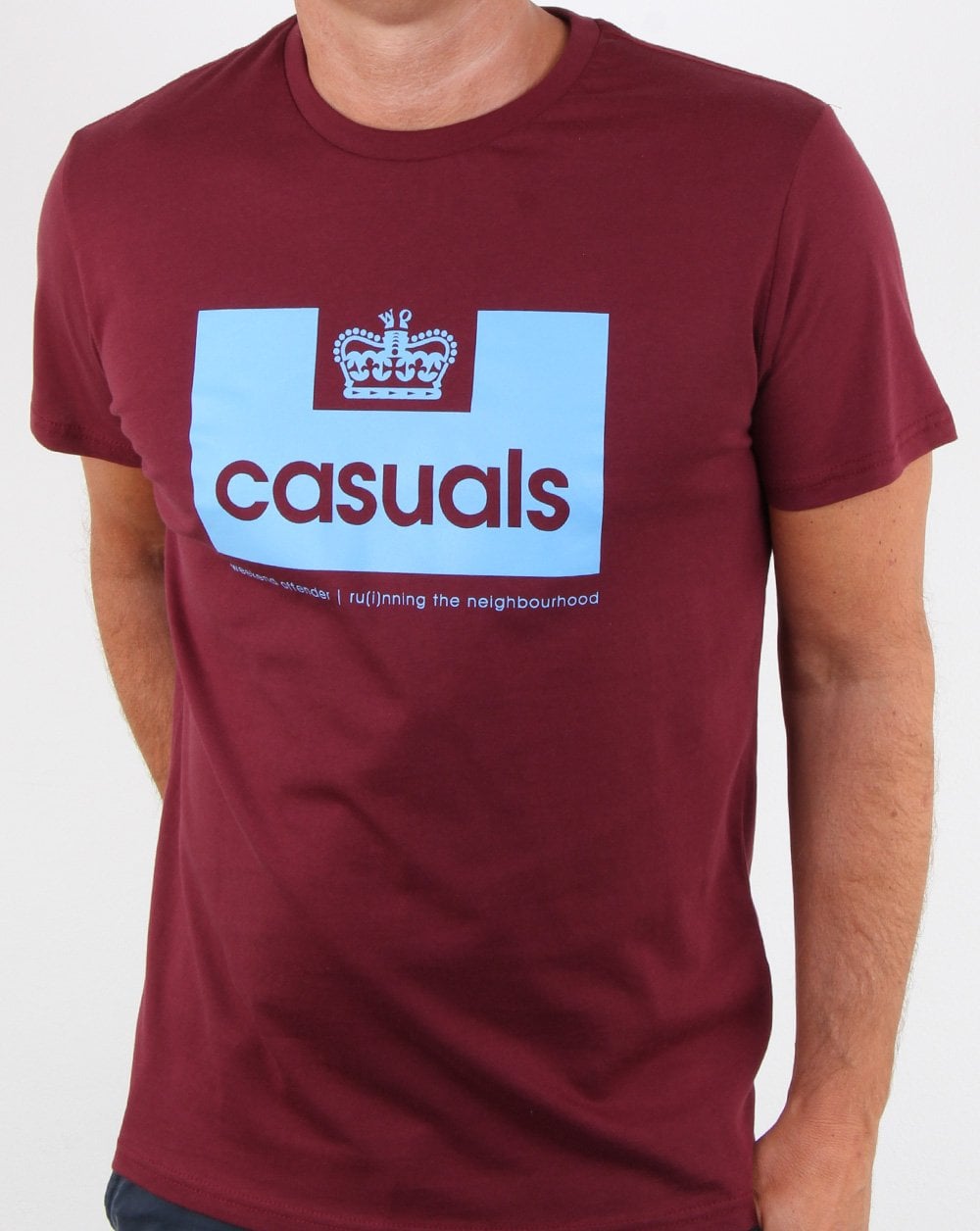 Weekend Offender Casuals T-Shirt Bordeaux