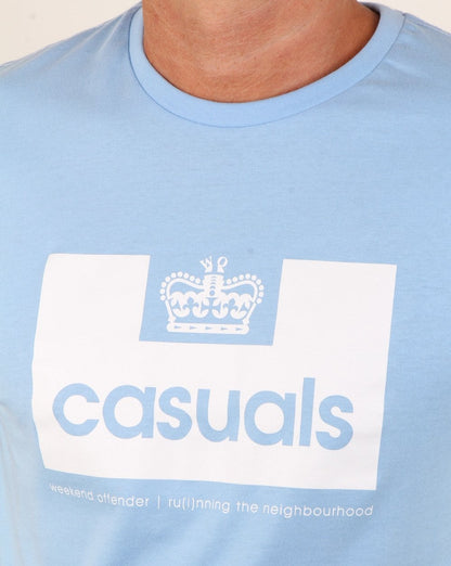 Weekend Offender Casuals T-Shirt Himmelblau