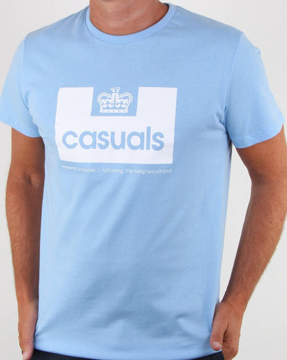 Weekend Offender Casuals T-Shirt Himmelblau