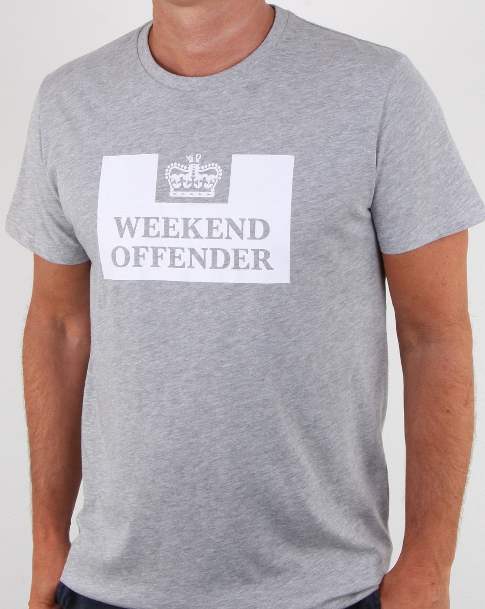 Weekend Offender Prison T-Shirt Grau