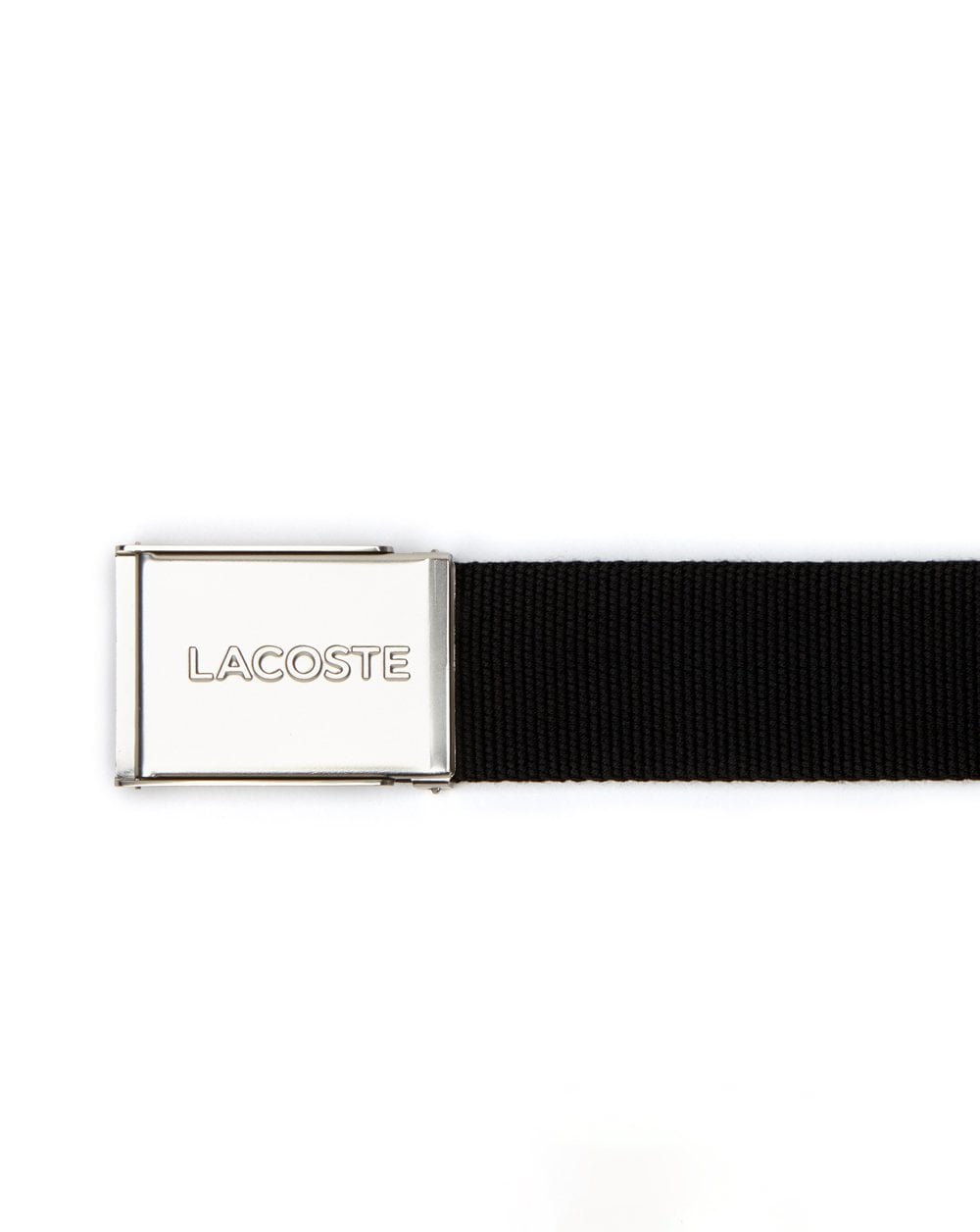 Lacoste Logo Belt Black