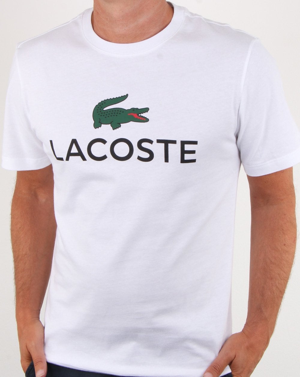 Lacoste Logo T-Shirt Weiß