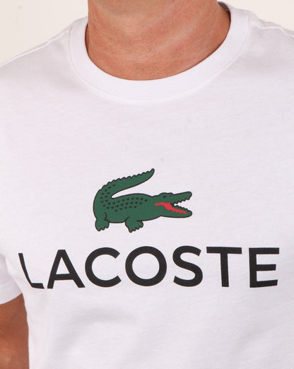 Lacoste Logo T-Shirt Weiß