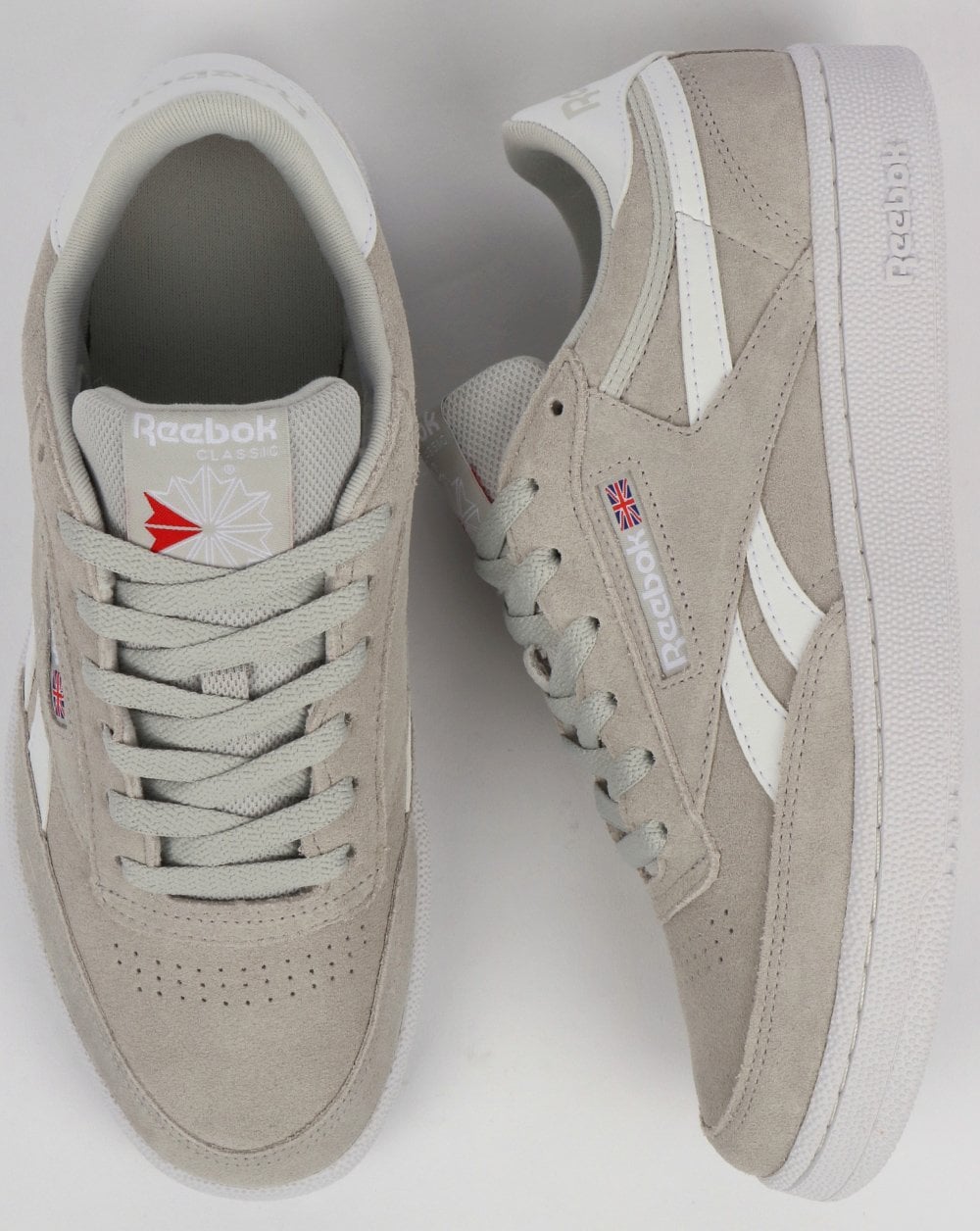 Reebok Revenge Plus Sneaker Grau/Weiß