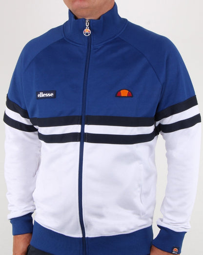 Ellesse Rimini Trainingsjacke Blau/Weiß