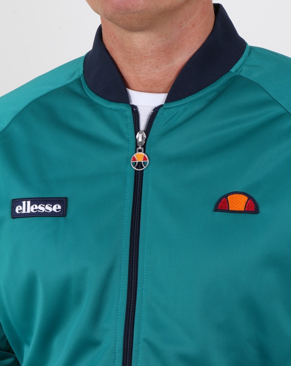 Ellesse Romeo Track Top Fanfair Grün/Marineblau