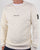 Marshall Artist Garment Dyed Crew Sweatshirt Off White