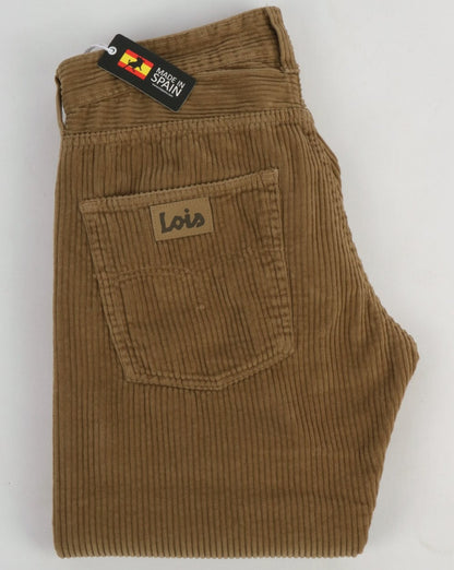Lois Terrace Jumbo Taper Fit Dunkelsand