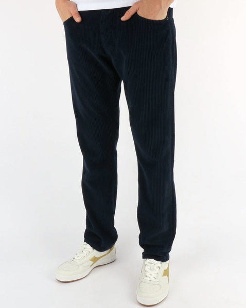 Lois Terrace Jumbo Taper Fit Cords Navy