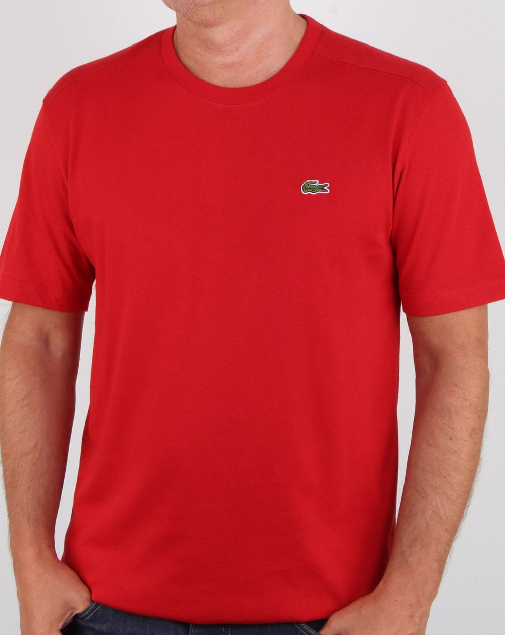 Lacoste SPT T-Shirt Rot