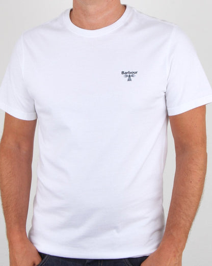 Barbour Beacon T-Shirt Weiß