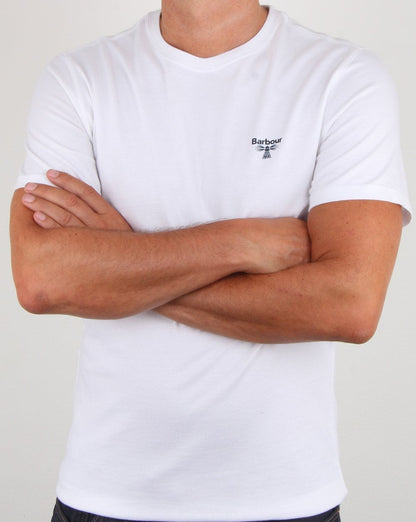 Barbour Beacon T-Shirt Weiß