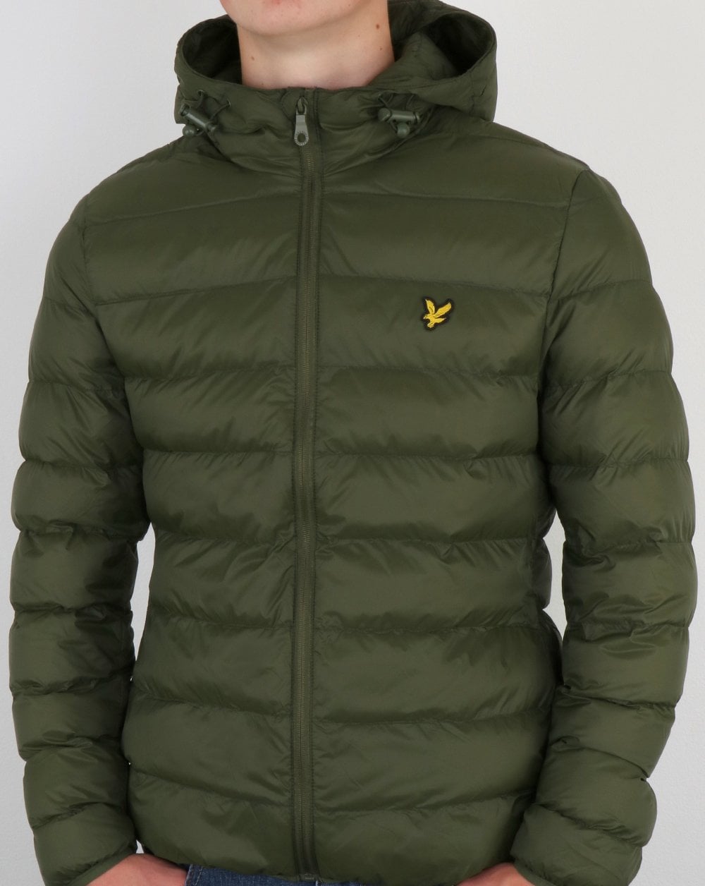 Lyle And Scott Leichte Pufferjacke Woodland Green