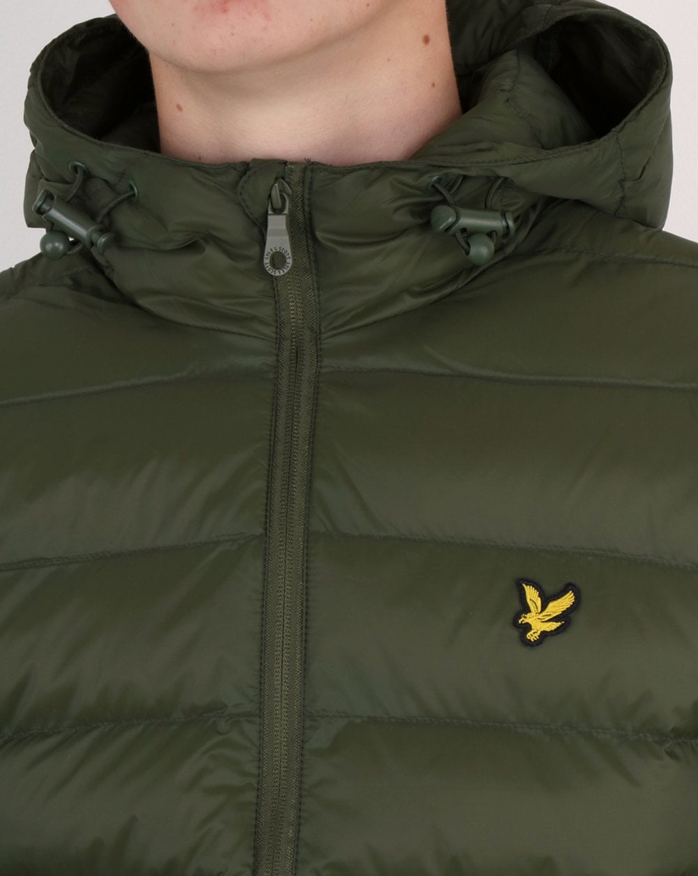 Lyle And Scott Leichte Pufferjacke Woodland Green