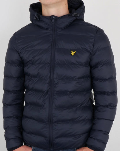 Lyle And Scott Leichte Pufferjacke in Dunkelmarineblau