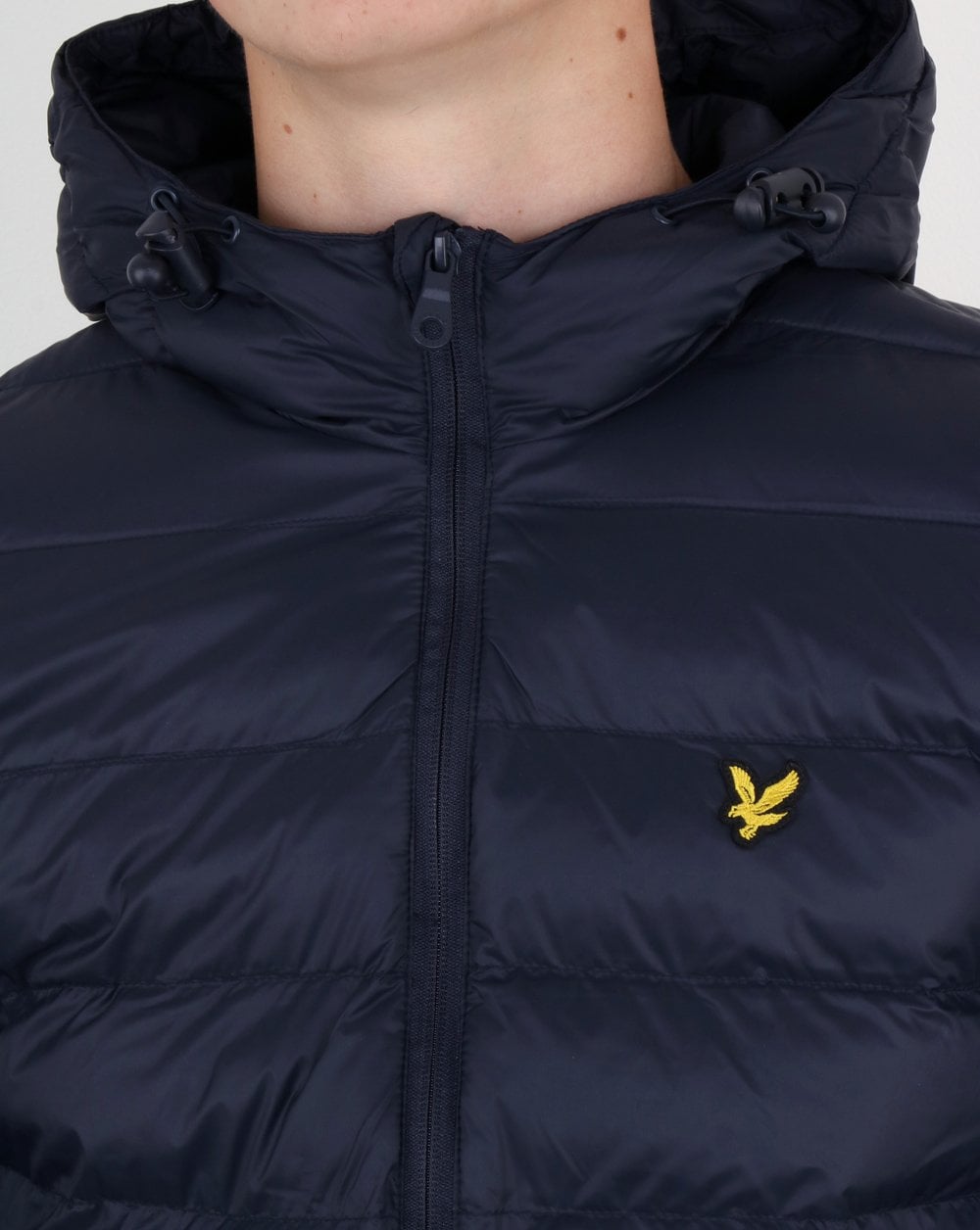 Lyle And Scott Leichte Pufferjacke in Dunkelmarineblau
