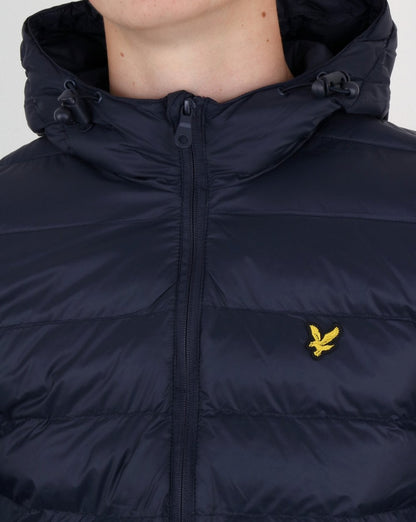 Lyle And Scott Leichte Pufferjacke in Dunkelmarineblau
