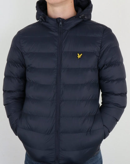 Lyle And Scott Leichte Pufferjacke in Dunkelmarineblau