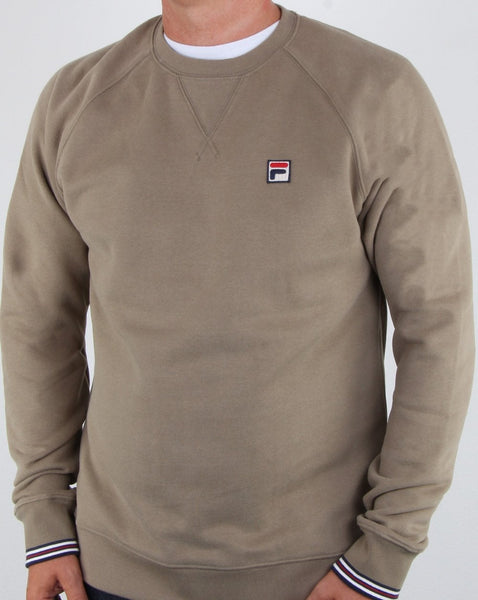 Fila Vintage Pozzi Crew Sweat Drygrass