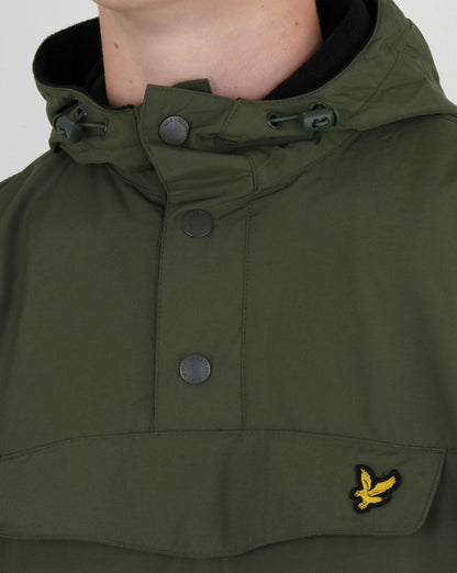 Lyle And Scott – Überziehjacke mit Viertelreißverschluss, Woodland Green