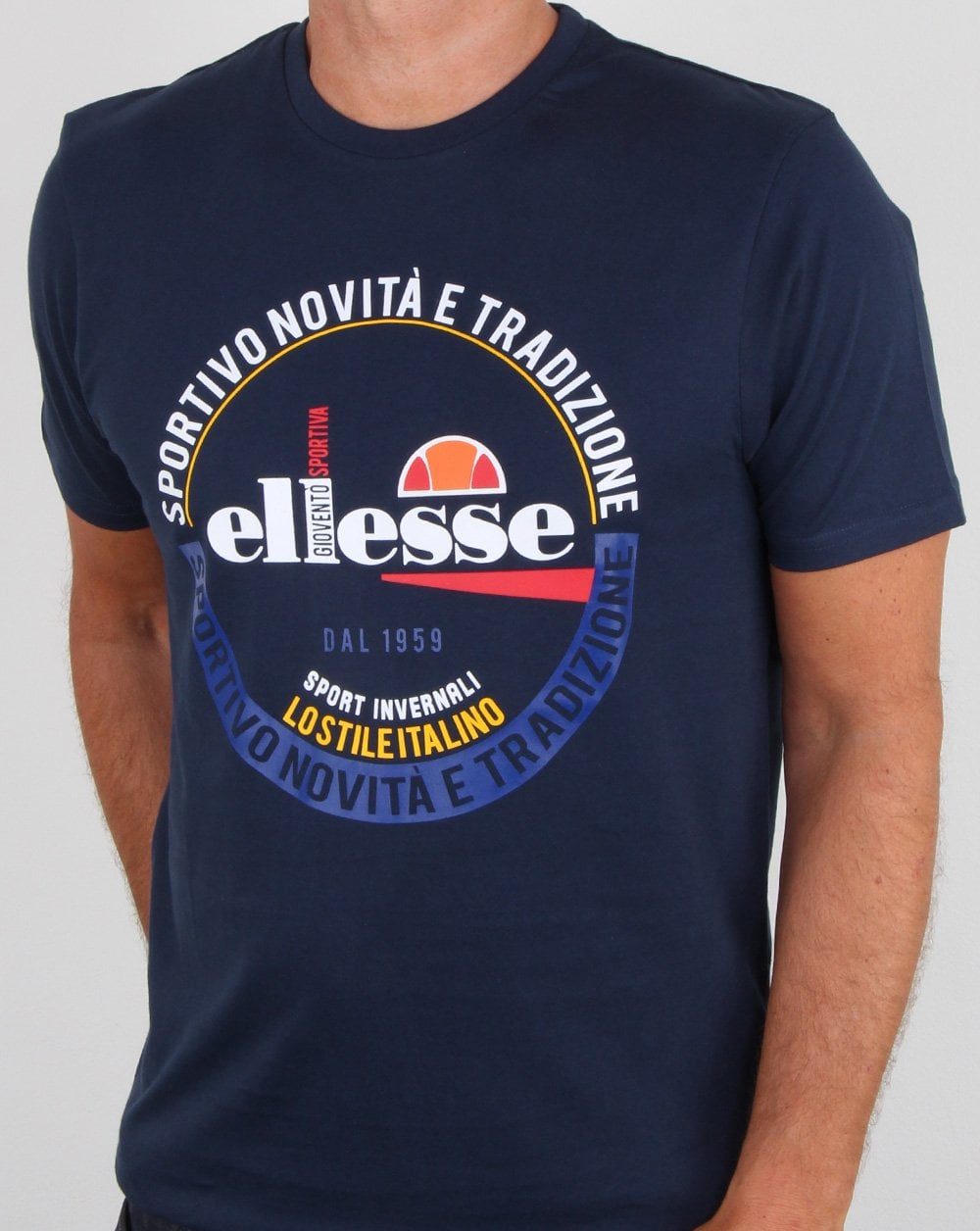 Ellesse – Rombio – T-Shirt, Marineblau