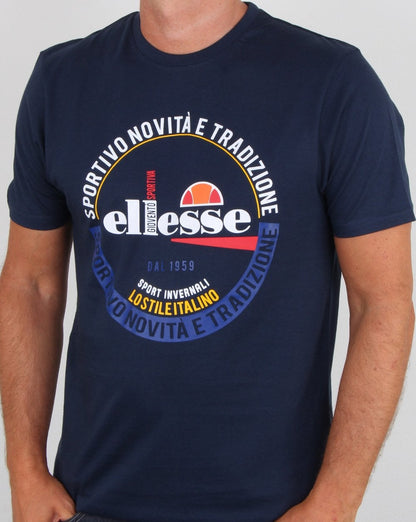 Ellesse – Rombio – T-Shirt, Marineblau