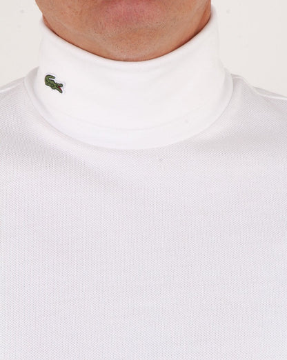 Lacoste Rollkragenpullover Softweiß