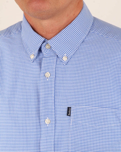 Barbour Endsleigh Oxford Hemd Blau