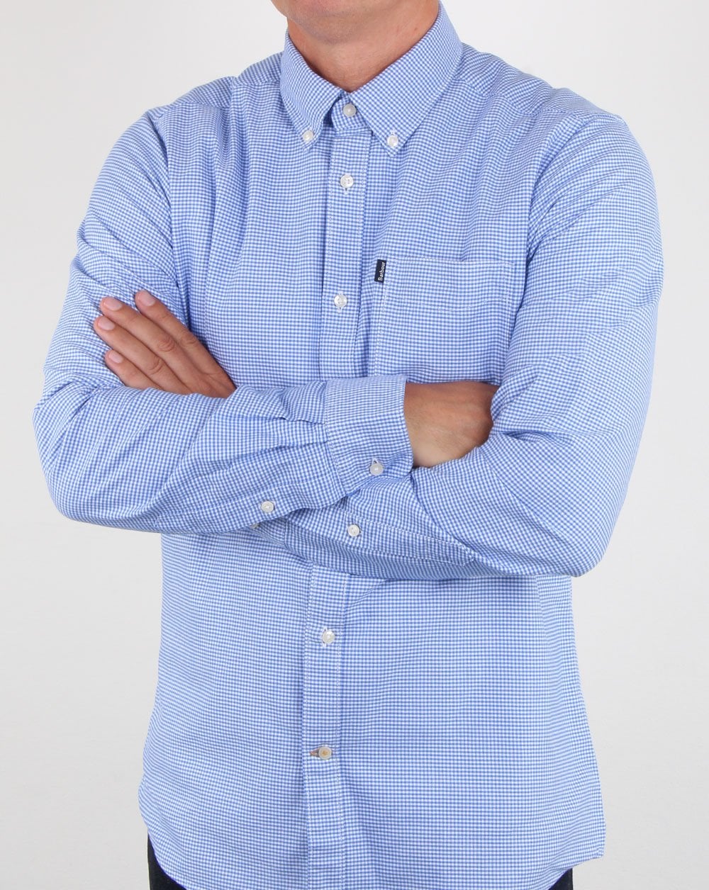 Barbour Endsleigh Oxford Hemd Blau