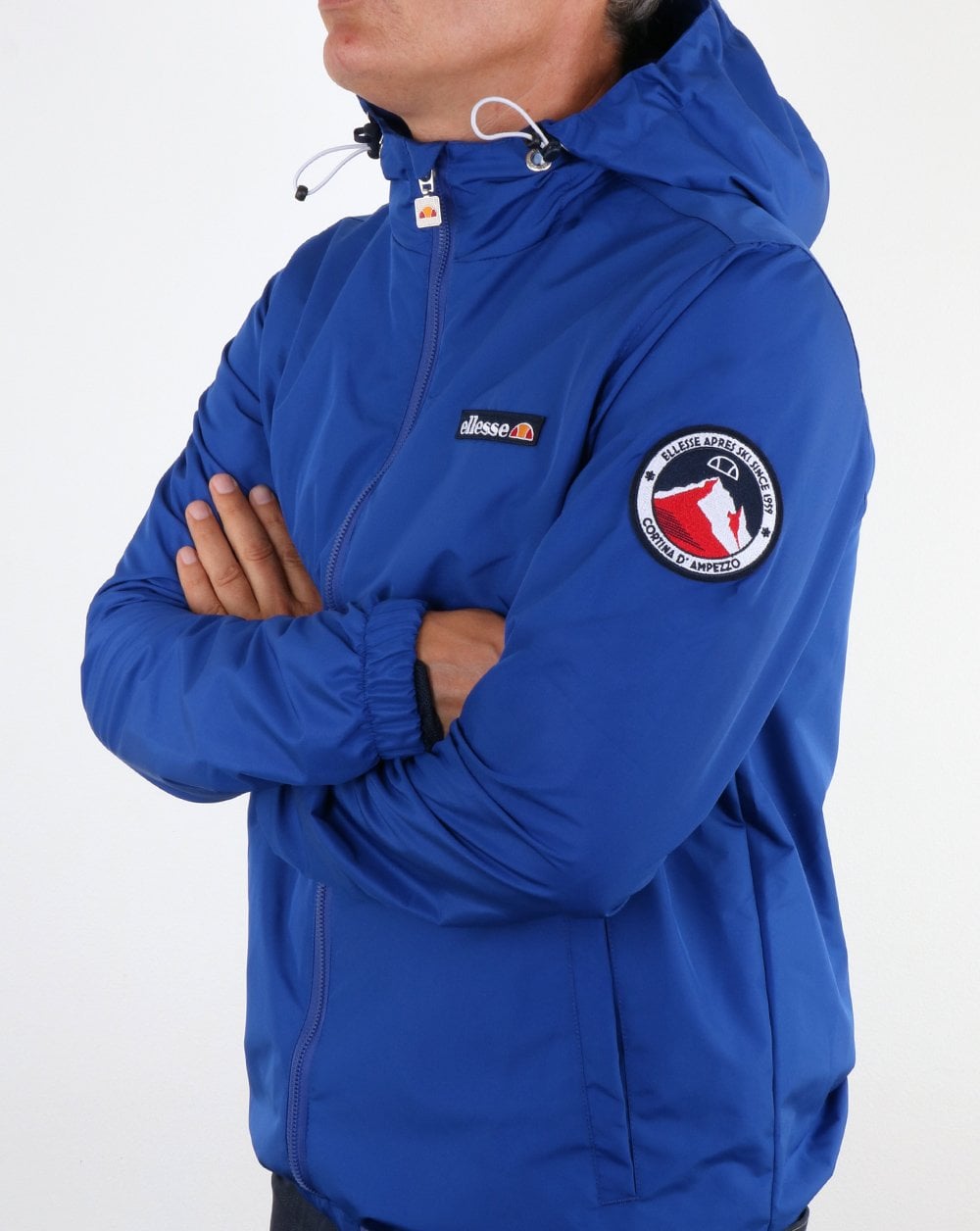 Ellesse – Beschichtete Shelljacke „Deep Royal“