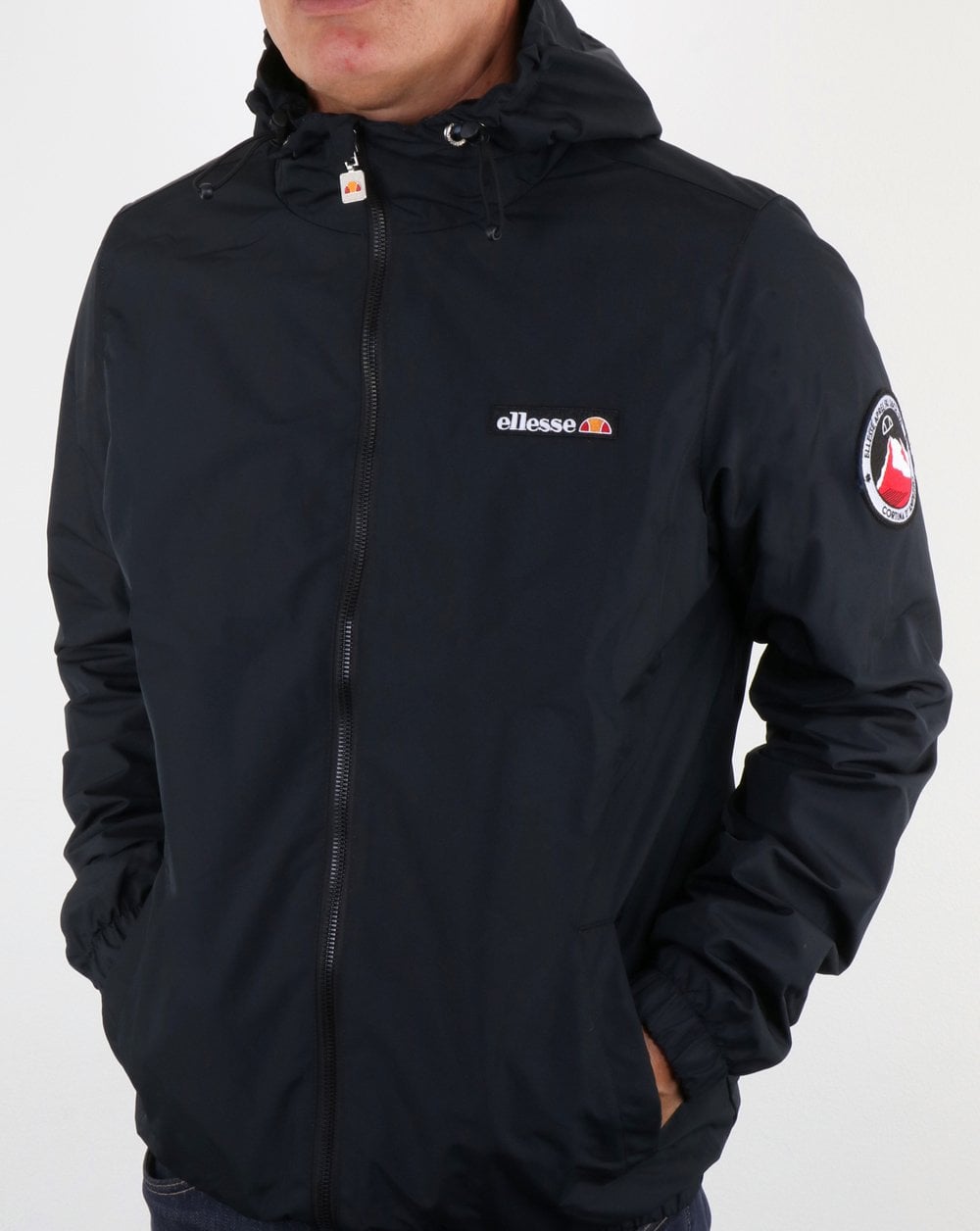 Ellesse Beschichtete Terrace Jacke Schwarz