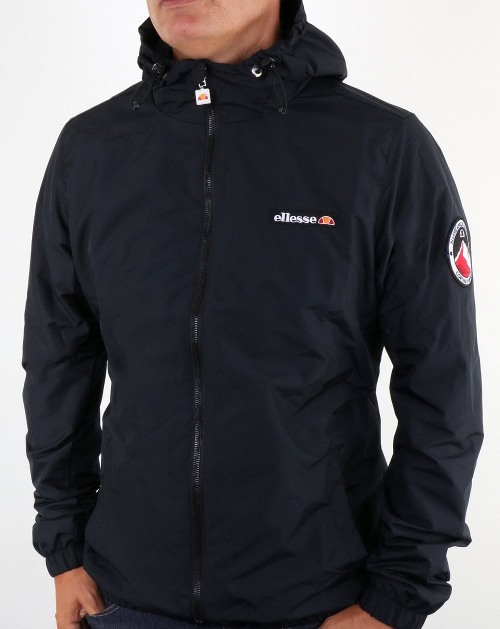 Ellesse Beschichtete Terrace Jacke Schwarz